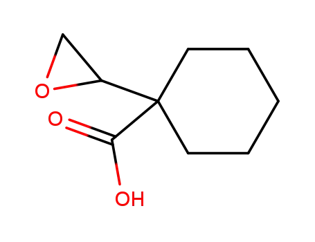 Cyclohexanecarboxylic acid, 1-oxiranyl-