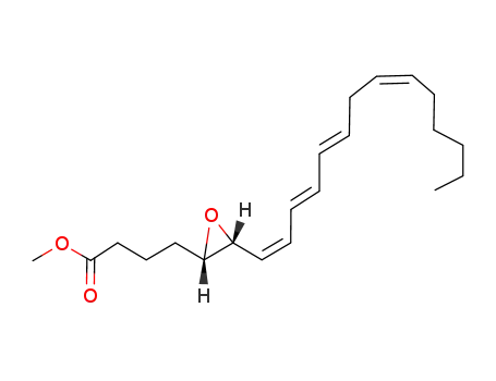 4-[(2S,3R)-((1Z,3E,5E,8Z)-3-Tetradeca-1,3,5,8-tetraenyl)-oxiranyl]-butyric acid methyl ester