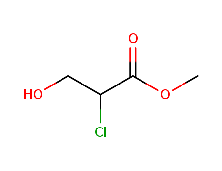 Propanoic acid, 2-chloro-3-hydroxy-, methyl ester