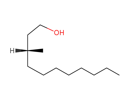 Molecular Structure of 84567-94-2 (1-Undecanol, 3-methyl-, (R)-)