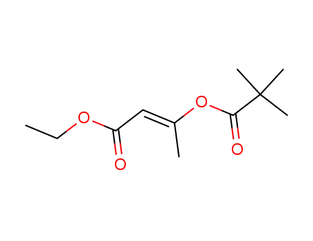 ethyl (E)-3-(pivaloyloxy)but-2-enoate