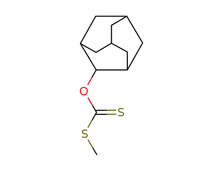 Molecular Structure of 38368-92-2 (O-(adamantan-2-yl) S-methyl carbonodithioate)