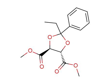 (4S,5S)-2-Ethyl-2-phenyl-[1,3]dioxolane-4,5-dicarboxylic acid dimethyl ester