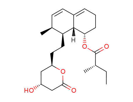 Molecular Structure of 84173-30-8 ((+/-) compactin)