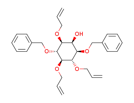 (1R,2S,3R,4R,5S,6R)-2,4,5-Tris-allyloxy-3,6-bis-benzyloxy-cyclohexanol