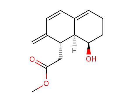 ((1S,8R,8aS)-8-Hydroxy-2-methylene-1,2,6,7,8,8a-hexahydro-naphthalen-1-yl)-acetic acid methyl ester