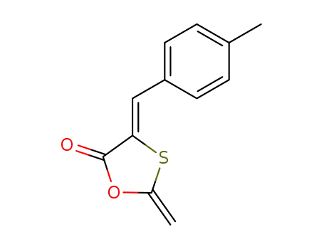 1,3-Oxathiolan-5-one, 2-methylene-4-[(4-methylphenyl)methylene]-, (Z)-