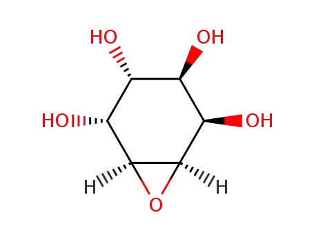 Molecular Structure of 6705-47-1 (7-Oxabicyclo[4.1.0]heptane-2,3,4,5-tetrol)