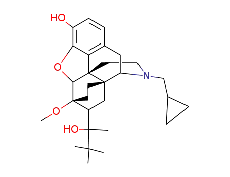 Molecular Structure of 136232-82-1 (buprenorphine)