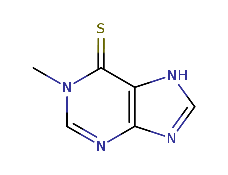 6H-Purine-6-thione,1,9-dihydro-1-methyl-
