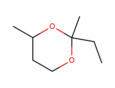 Molecular Structure of 6413-36-1 (2-ethyl-2,4-dimethyl-1,3-dioxane)