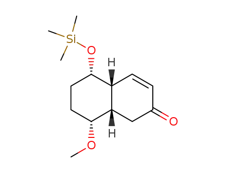 (4aR,5S,8R,8aS)-8-Methoxy-5-trimethylsilanyloxy-4a,5,6,7,8,8a-hexahydro-1H-naphthalen-2-one