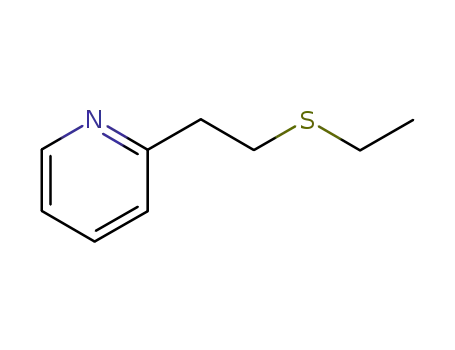 Molecular Structure of 31932-66-8 (Pyridine, 2-[2-(ethylthio)ethyl]-)