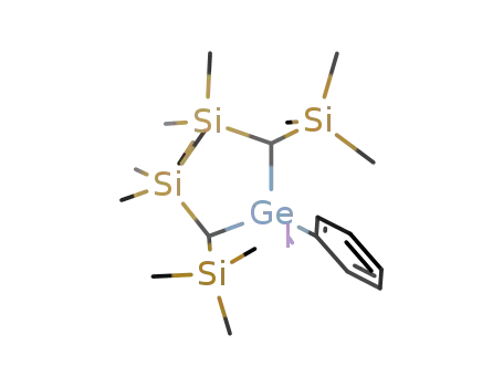 Silane, [(iodophenylgermylene)dimethylidyne]tetrakis[trimethyl-