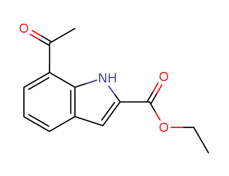 ethyl 7-acetyl-1H-indole-2-carboxylate