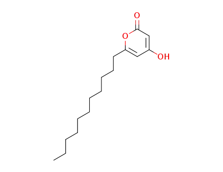 Molecular Structure of 81017-03-0 (4-hydroxy-6-undecyl-2H-pyran-2-one)