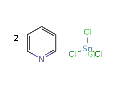 Molecular Structure of 69080-31-5 (tin tetrachloride pyridine adduct)