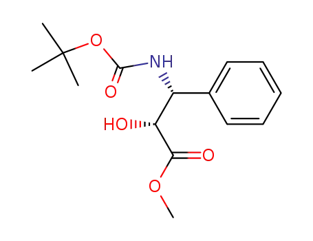 tert-butyl (1R,2R)-2-methoxycarbonyl-2-hydroxy-1-phenylethylcarbamate