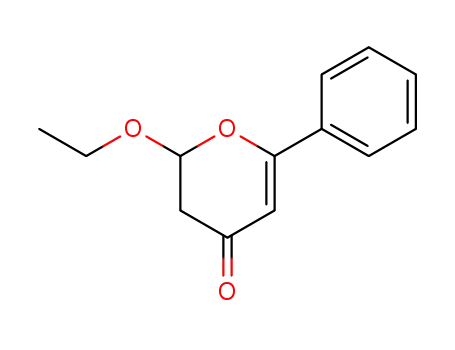 4H-Pyran-4-one,2-ethoxy-2,3-dihydro-6-phenyl-(9CI)