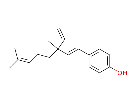 Molecular Structure of 10309-37-2 ((+)-Bakuchiol)