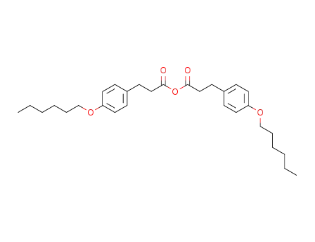 3-[p-(hexyloxy)phenyl]propionic anhydride