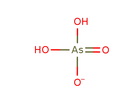 Molecular Structure of 16518-47-1 (ARSENATE)