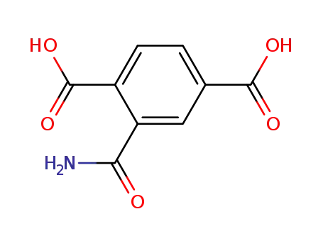 Molecular Structure of 860754-74-1 (monoamide of trimellitic acid)