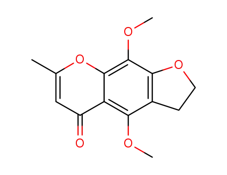 4,9-dimethoxy-7-methyl-2,3-dihydro-5H-furo[3,2-g]chromen-5-one