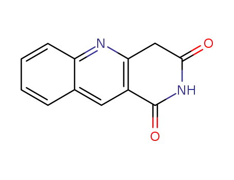 Molecular Structure of 858446-89-6 (4<i>H</i>-benzo[<i>b</i>][1,6]naphthyridine-1,3-dione)