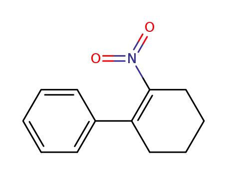 Molecular Structure of 5670-71-3 (Benzene, (2-nitro-1-cyclohexen-1-yl)-)