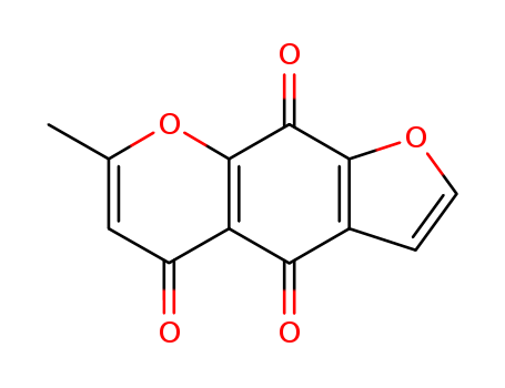 7-Methyl-4H-furo(3,2-g)chromene-4,5,9-trione cas  481-71-0