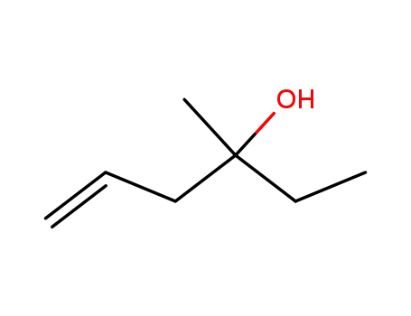 Molecular Structure of 1569-44-4 (3-METHYL-5-HEXEN-3-OL)