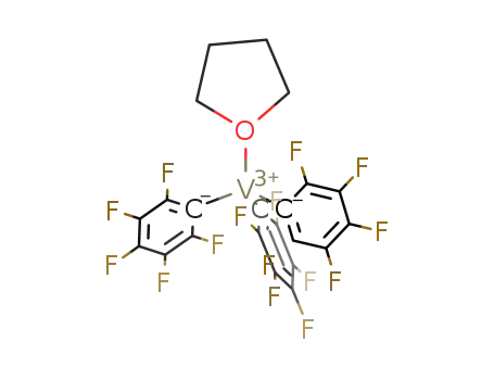 tris(pentafluorophenyl)(tetrahydrofuran)vanadium