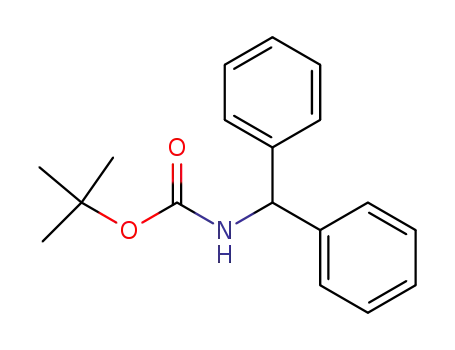 Molecular Structure of 21420-61-1 (Carbamic acid, (diphenylmethyl)-, 1,1-dimethylethyl ester)