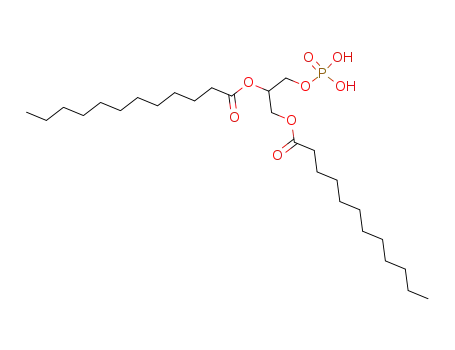 (2-Dodecanoyloxy-3-phosphonooxypropyl) dodecanoate