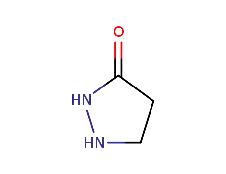 Molecular Structure of 10234-72-7 (3-Pyrazolidinone)