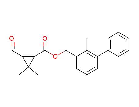 (2-methyl[1,1'-biphenyl]-3-yl)methyl cis,trans-2,2-dimethyl-3-formylcyclopropanecarboxylate