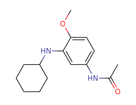 Acetamide,N-[3-(cyclohexylamino)-4-methoxyphenyl]-
