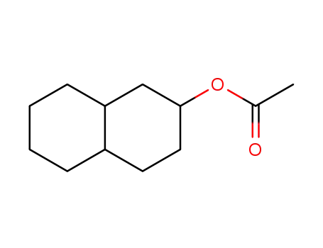 Molecular Structure of 10519-11-6 (DECAHYDRO-2-NAPHTHOL ACETATE)