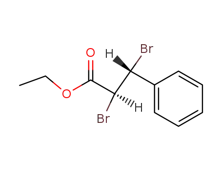 Molecular Structure of 99570-23-7 (ethyl 2,3-dibromo-3-phenylpropanoate)