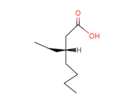 Heptanoic acid, 3-ethyl-, (S)-