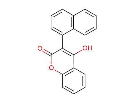 Molecular Structure of 39923-41-6 (2-hydroxy-3-naphthalen-1-yl-chromen-4-one)