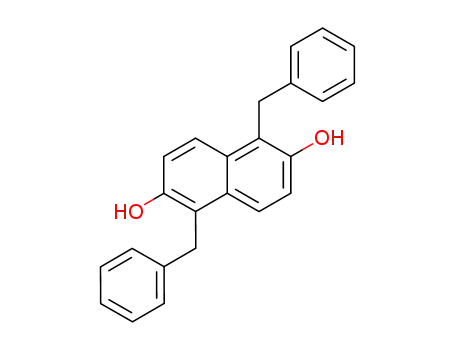 1,5-dibenzyl-naphthalene-2,6-diol