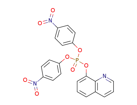 Phosphoric acid, bis(4-nitrophenyl) 8-quinolinyl ester