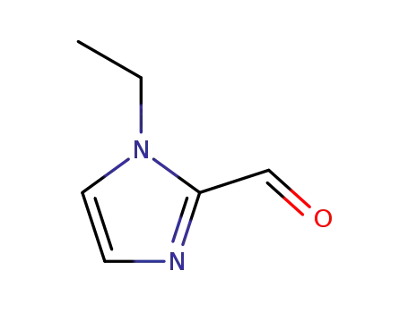 Molecular Structure of 111851-98-0 (1H-Imidazole-2-carboxaldehyde,1-ethyl-(9CI))