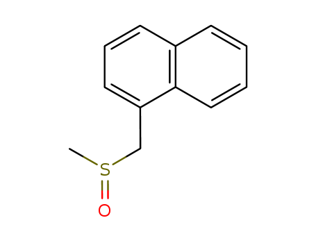Naphthalene,1-[(methylsulfinyl)methyl]- cas  13183-58-9