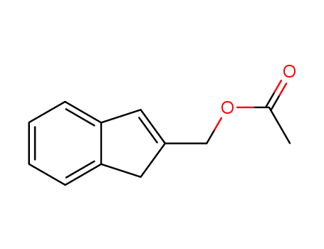Molecular Structure of 18096-66-7 (1H-Indene-2-methanol, acetate)