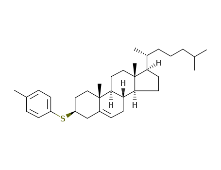 3β-p-tolylsulfanylcholest-5-ene