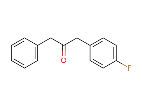 Molecular Structure of 330-97-2 (2-Propanone, 1-(4-fluorophenyl)-3-phenyl-)