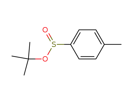 Molecular Structure of 23730-26-9 (tert-butyl 4-methylbenzenesulfinate)